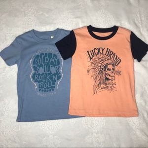 Boy’s Lucky Brand T-Shirt Bundle NWOT
